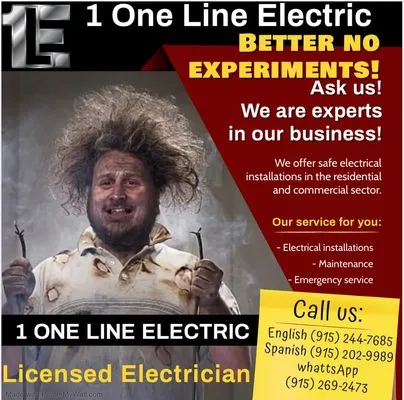 1 One Line Electric Logo