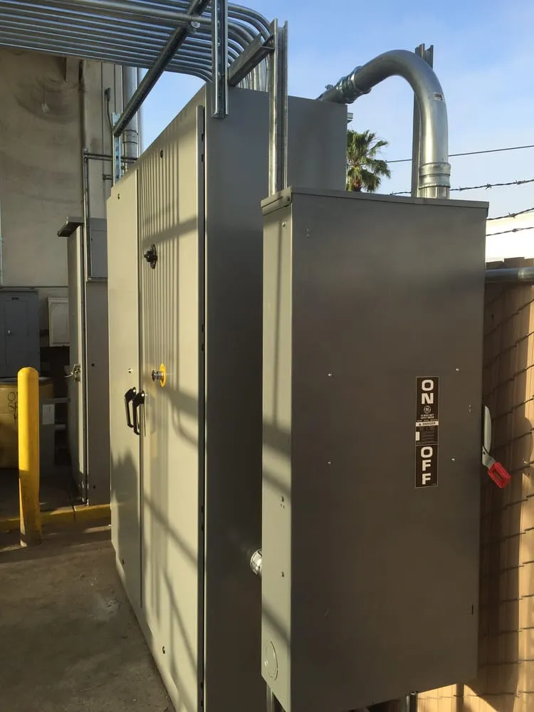 Affordable electrical service for homes in wiring installation,  by 