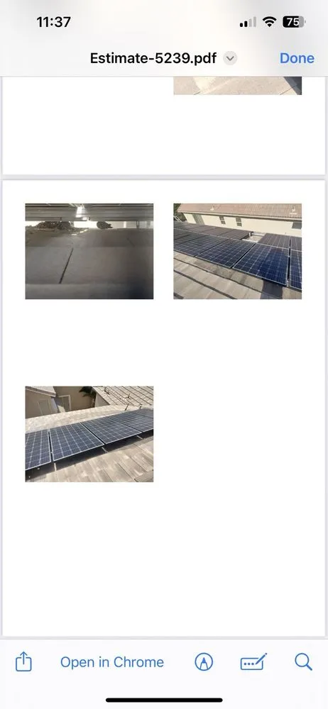 Slide of 1 Sun Solar