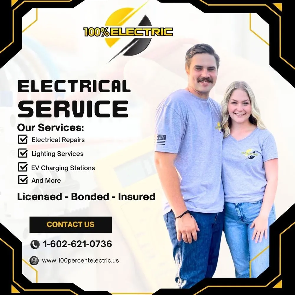 Slide of 100% Electric