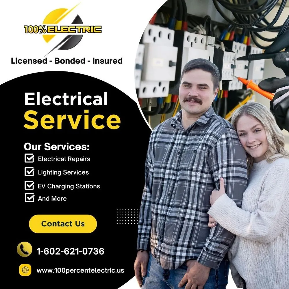 Slide of 100% Electric