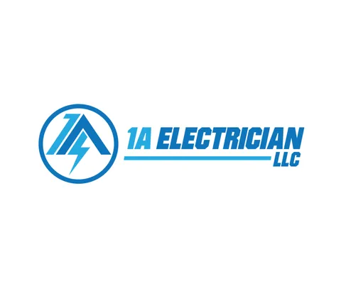 1A Electrician Logo