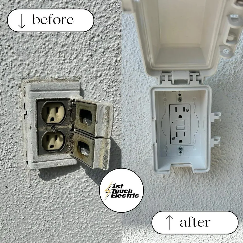 Slide of 1st Touch Electric Inc