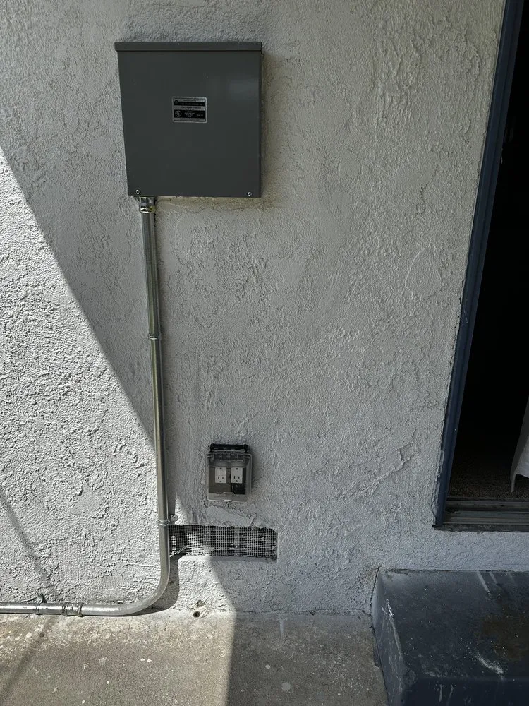 Affordable electrical service for homes in emergency electrical service, by