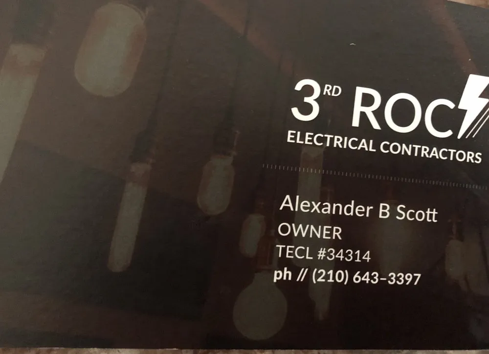 Slide of 3rd Rock Electrical Contractors