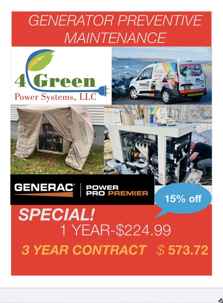 Reliable electrician providing circuit breaker repair in Sylvan Beach, NY - 4 Green Power Systems