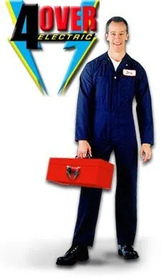 4 Over Electric Logo