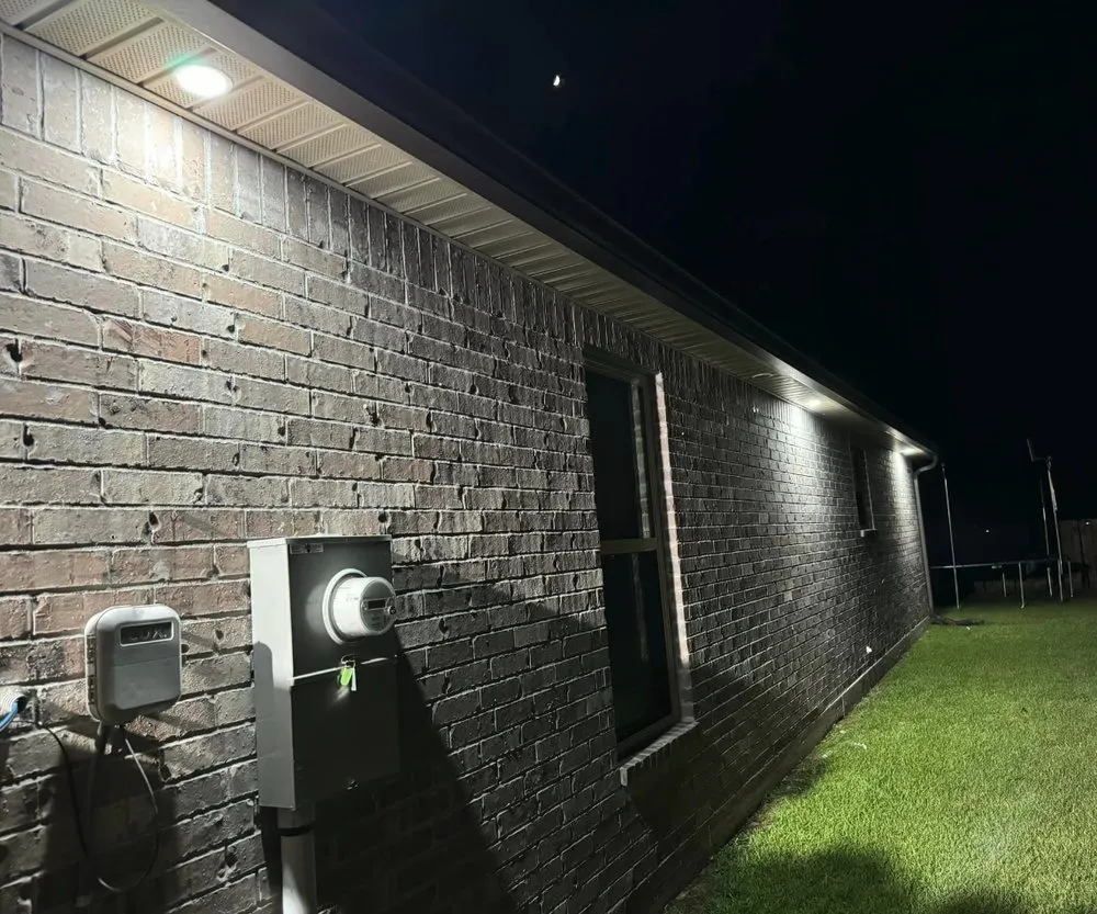 Professional electrician providing panel upgrade in ,