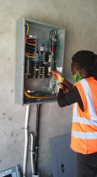 Slide of 4D’s Electrical Works and Construction