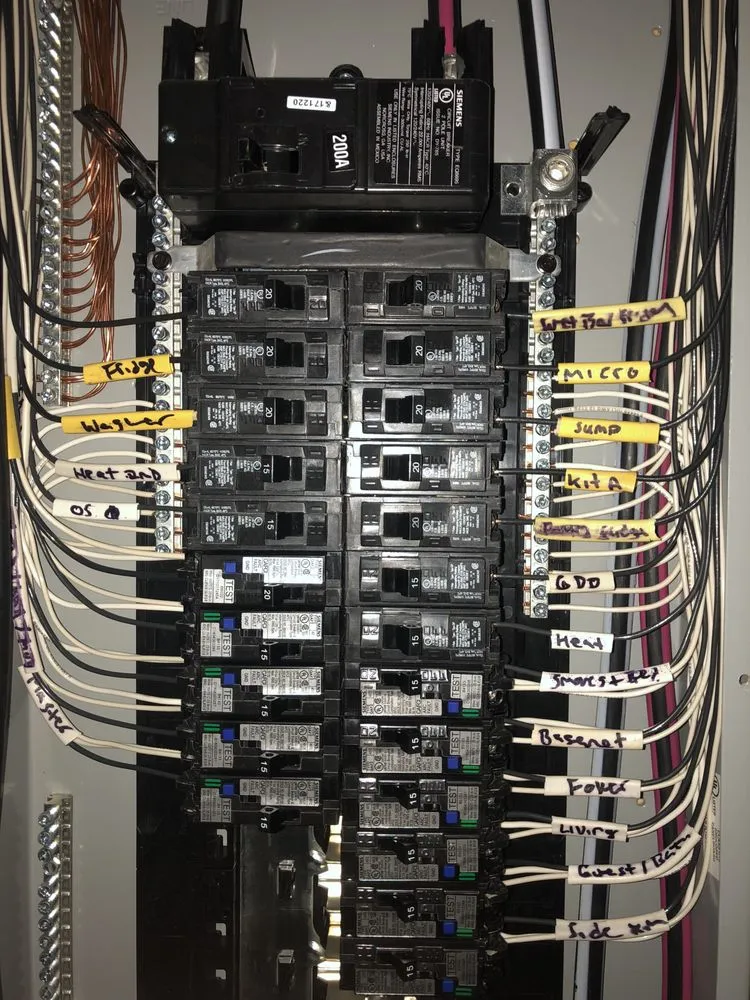 Emergency electrical service for homes in lighting installation,  by 