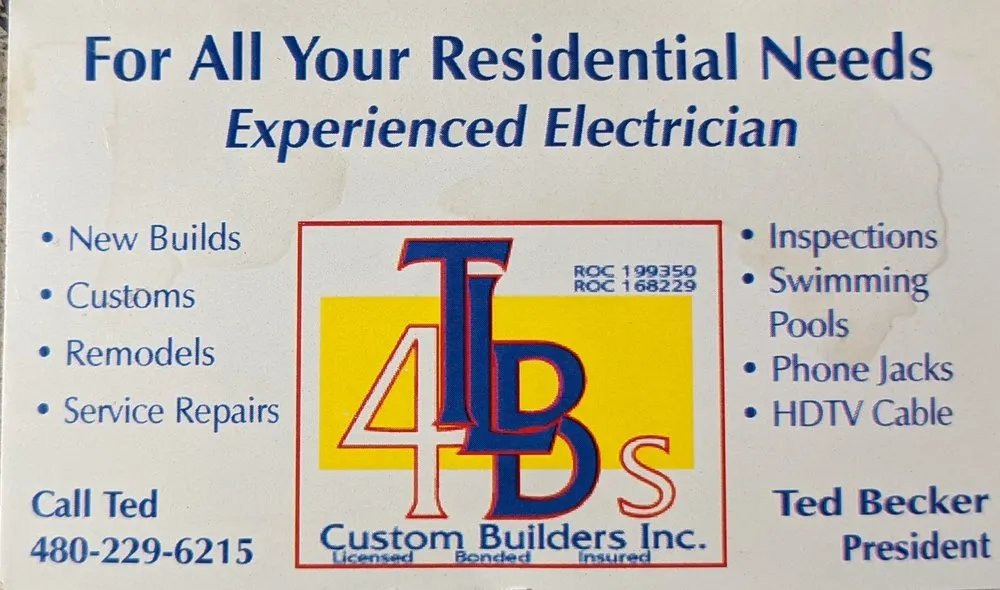 Slide of 4TLBs Custom Builders