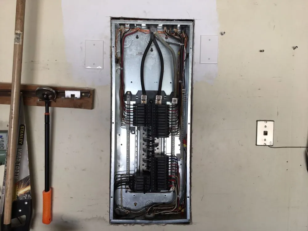 Certified panel upgrade in , by 801 Electric