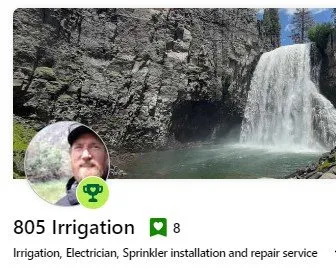 805 Irrigation Logo