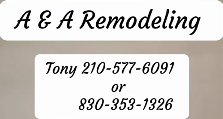 Slide of A & A Remodeling