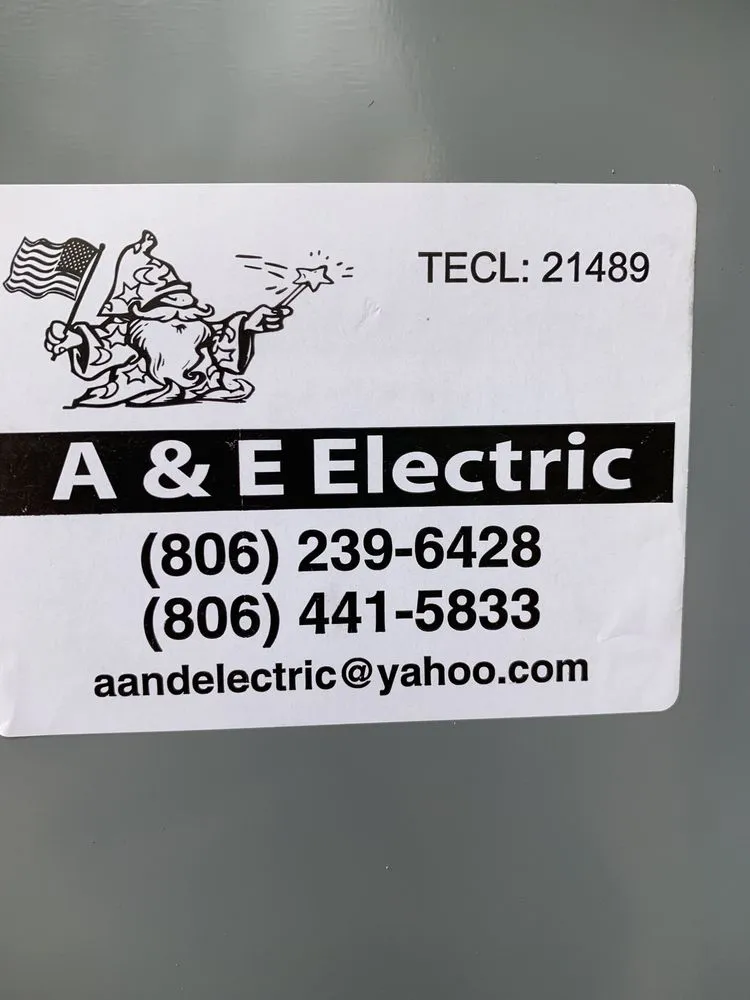 Slide of A & E Electric
