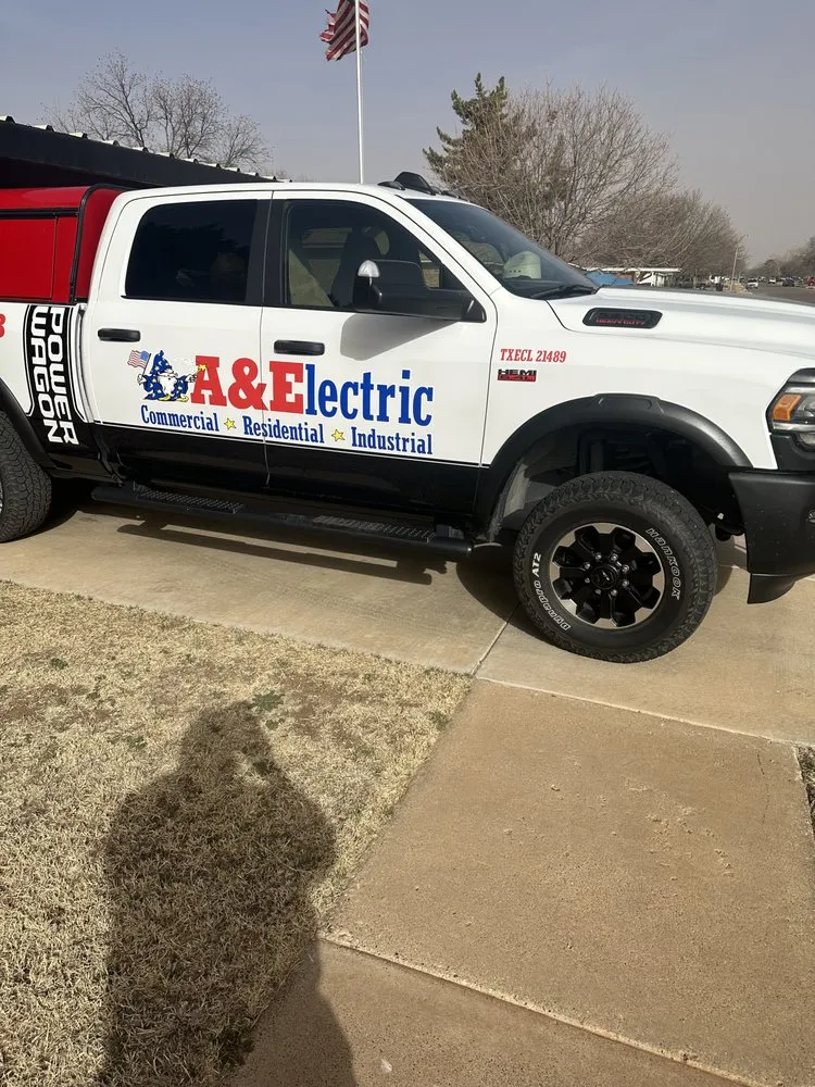 Slide of A & E Electric