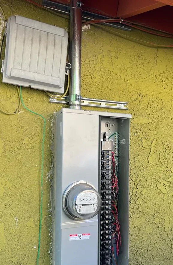 Slide of A + Electric & Plumbing