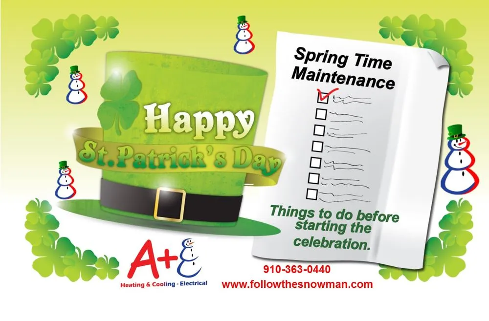 Slide of A + Heating Cooling and Electrical