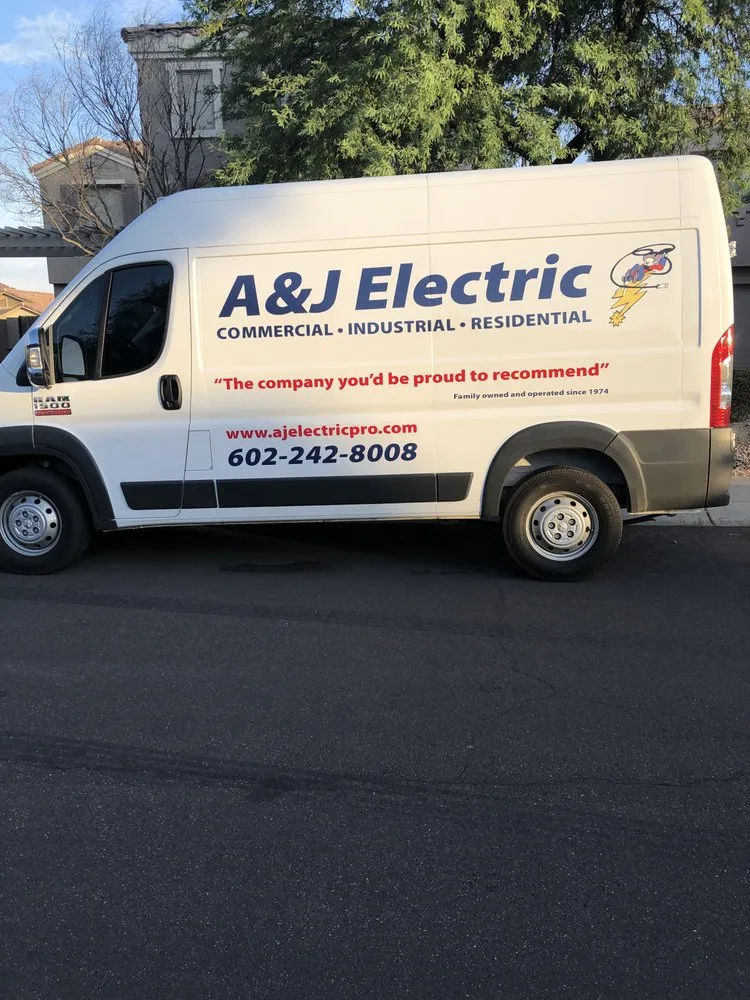 Slide of A & J Electric