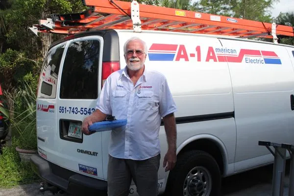 A-1 American Electric Logo