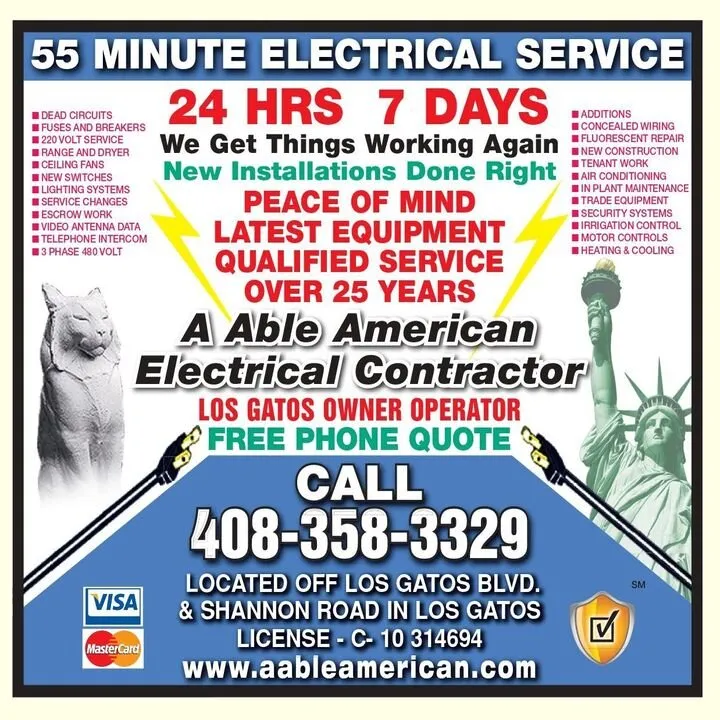 Slide of A Able American Electrical Contractors
