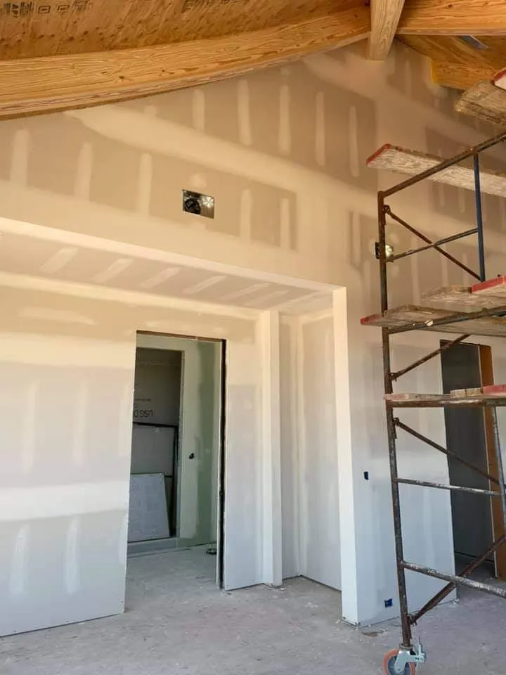 Slide of A and J Drywall repair