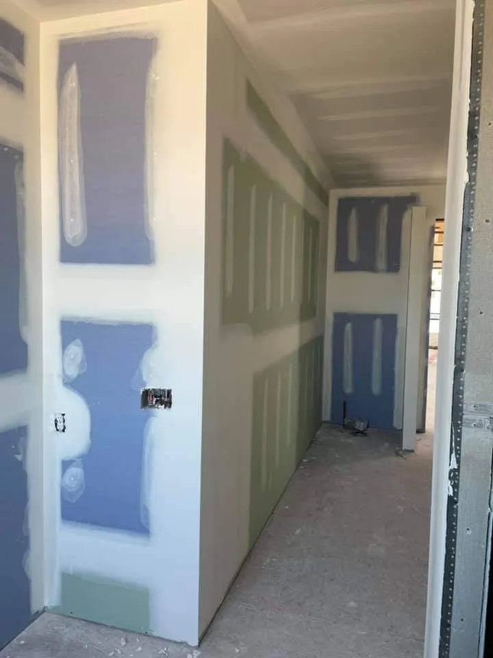 Slide of A and J Drywall repair