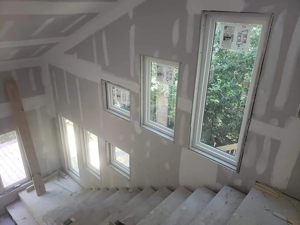 Slide of A and J Drywall repair