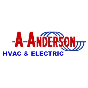 A-Anderson A/C Electric & Heating Company Logo