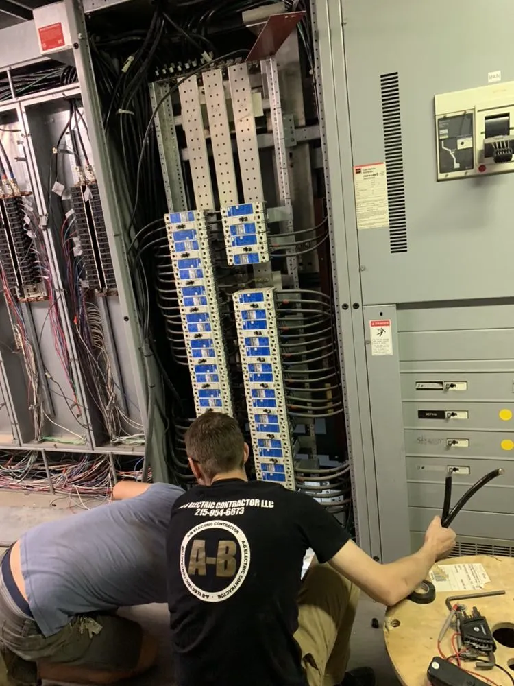 Slide of A-B Electric Contractor