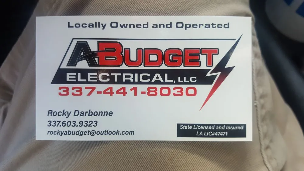 Slide of A-Budget Electrical