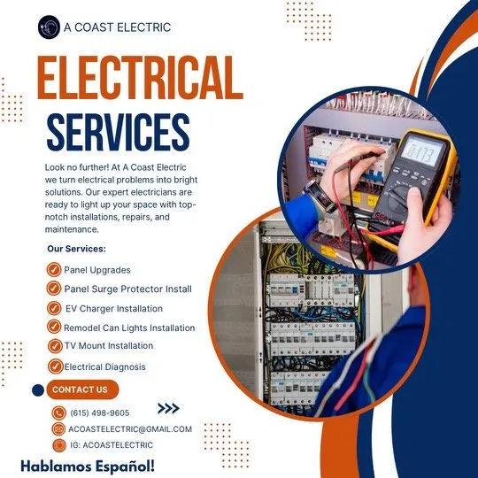 Slide of A Coast Electric