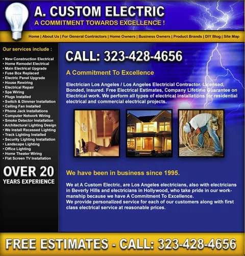 Slide of A Custom Electric