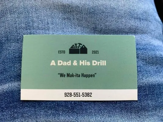 A Dad & His Drill