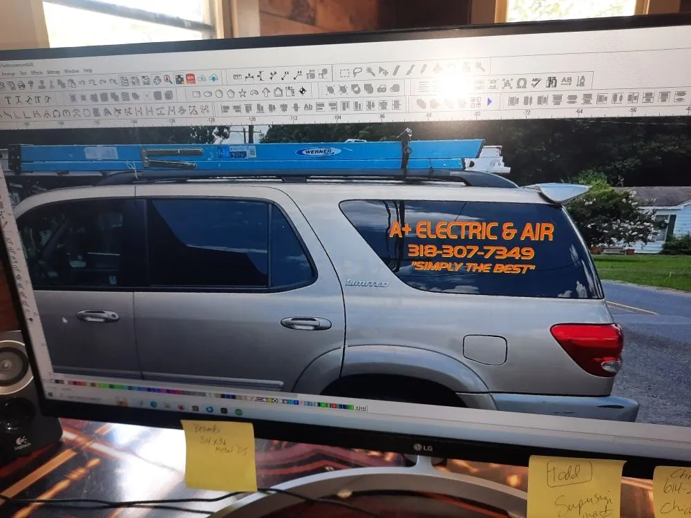 Slide of A+ Electric