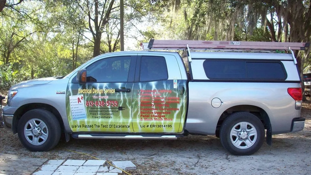 Slide of A+ Electrical Design Service