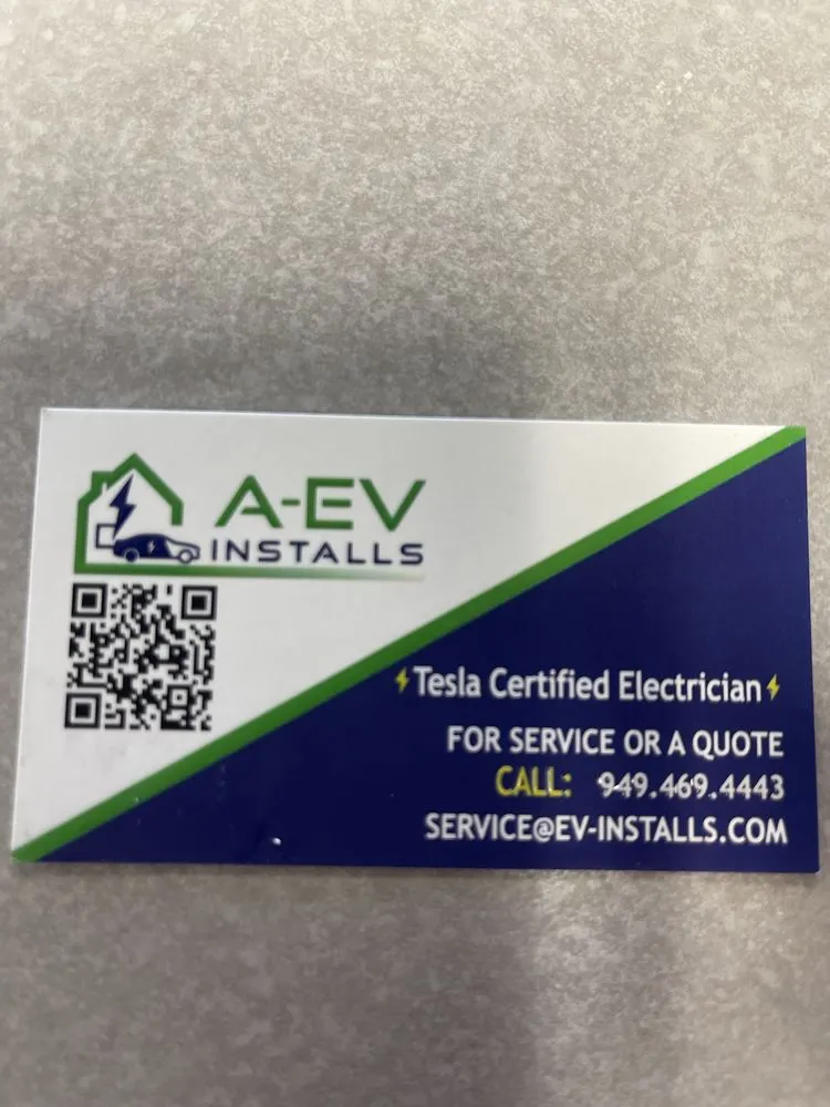Slide of A-EV Installs