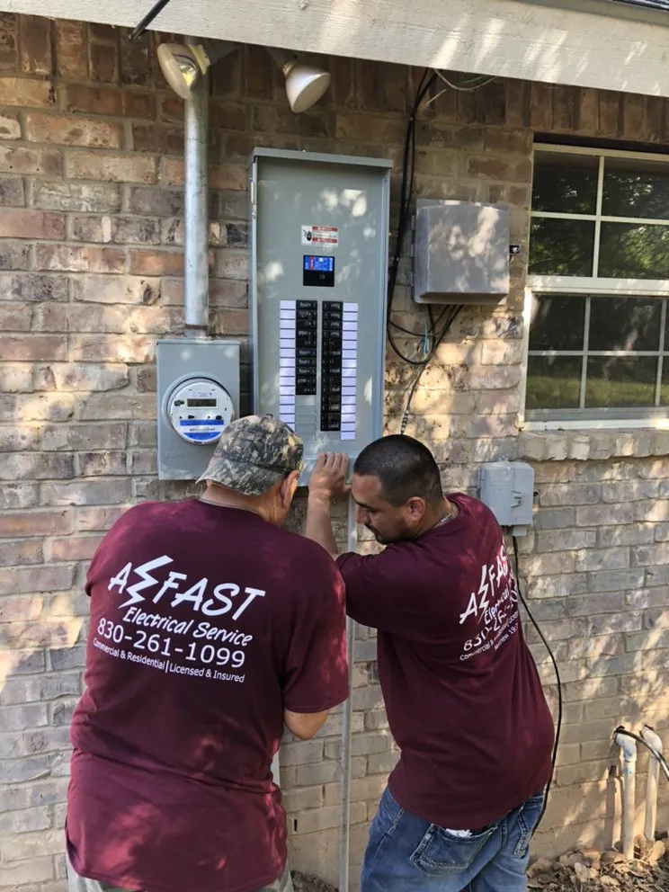 Certified panel upgrade in ,  by A-Fast Electrical Service