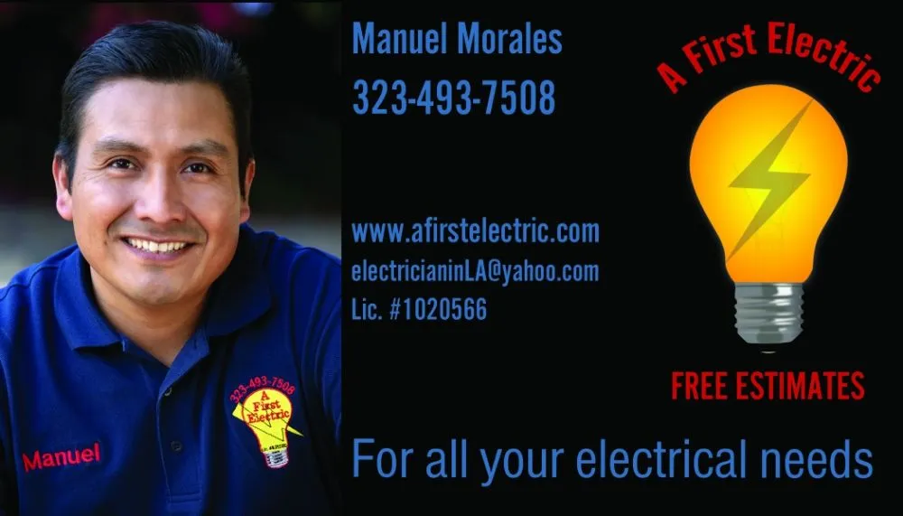 Slide of A First Electric