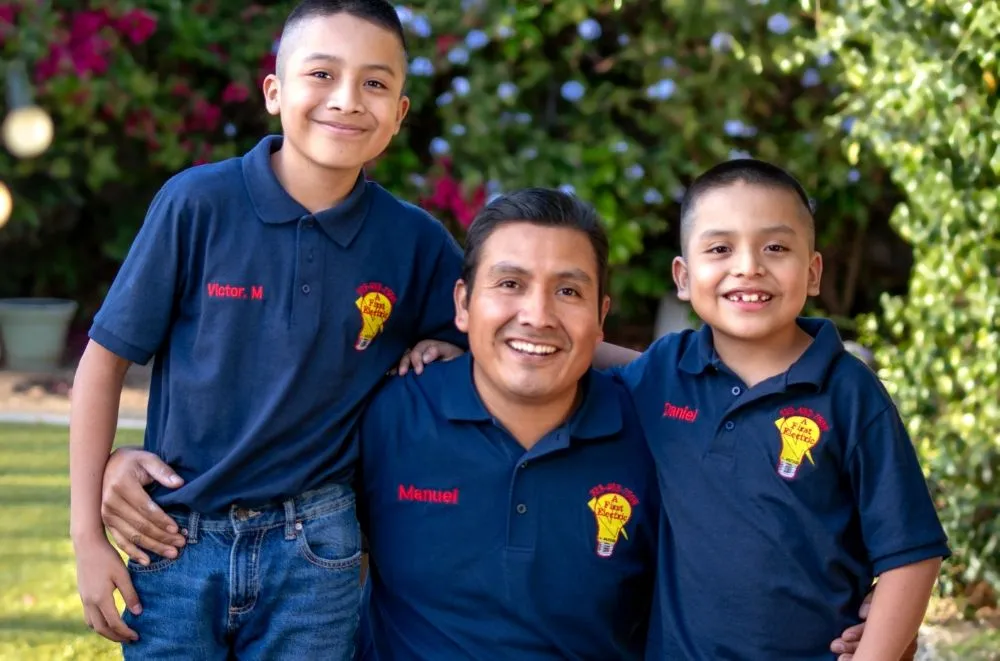 Slide of A First Electric