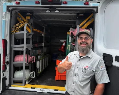 Slide of A+ Heating & Cooling - Electrical