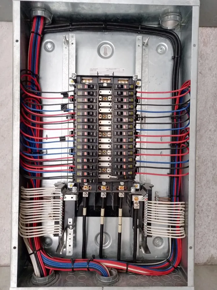 Slide of A M G Electric service