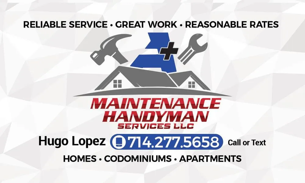 Slide of A+ Maintenance and Handyman Services