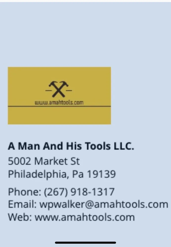 Slide of A Man And His Tools