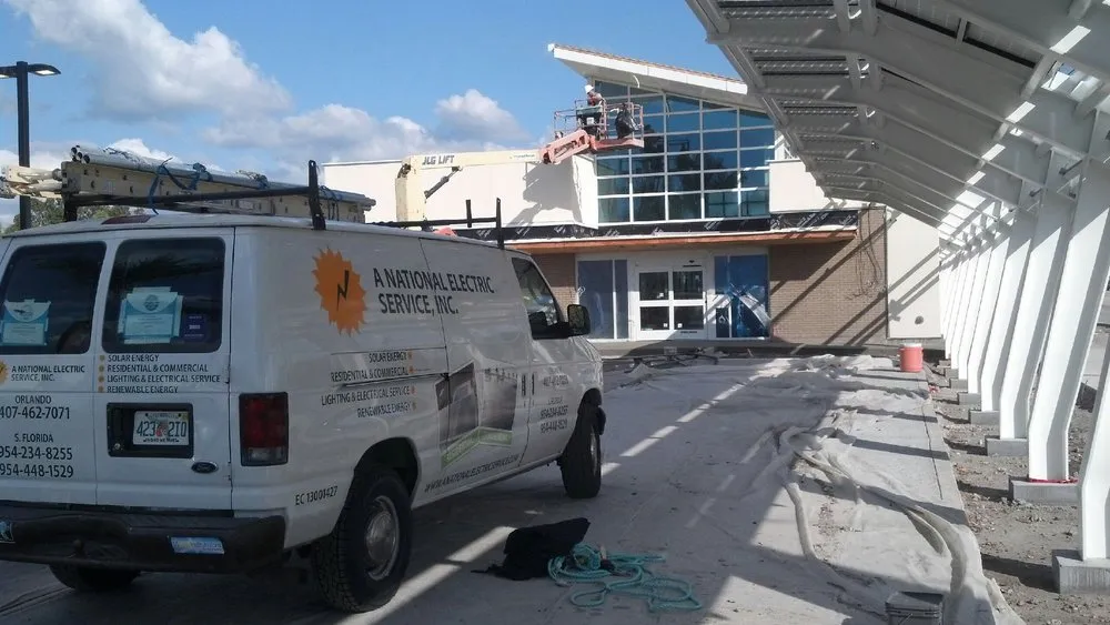 Slide of A National Electric Service