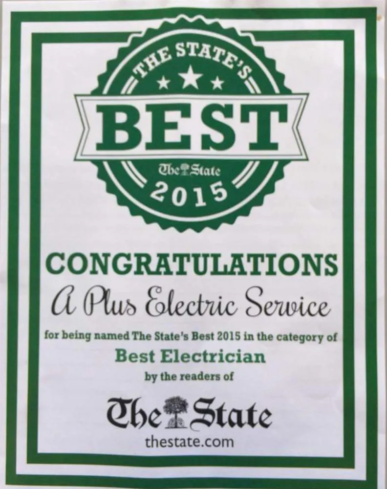 Slide of A Plus Electric Service