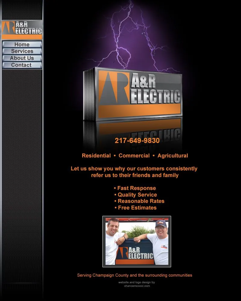 Slide of A &R Electric