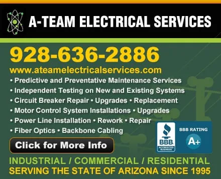 Slide of A-Team Electrical Services