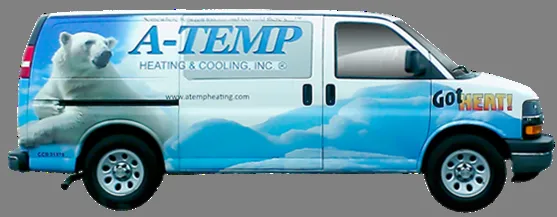 Slide of A-TEMP Heating, Cooling & Electrical