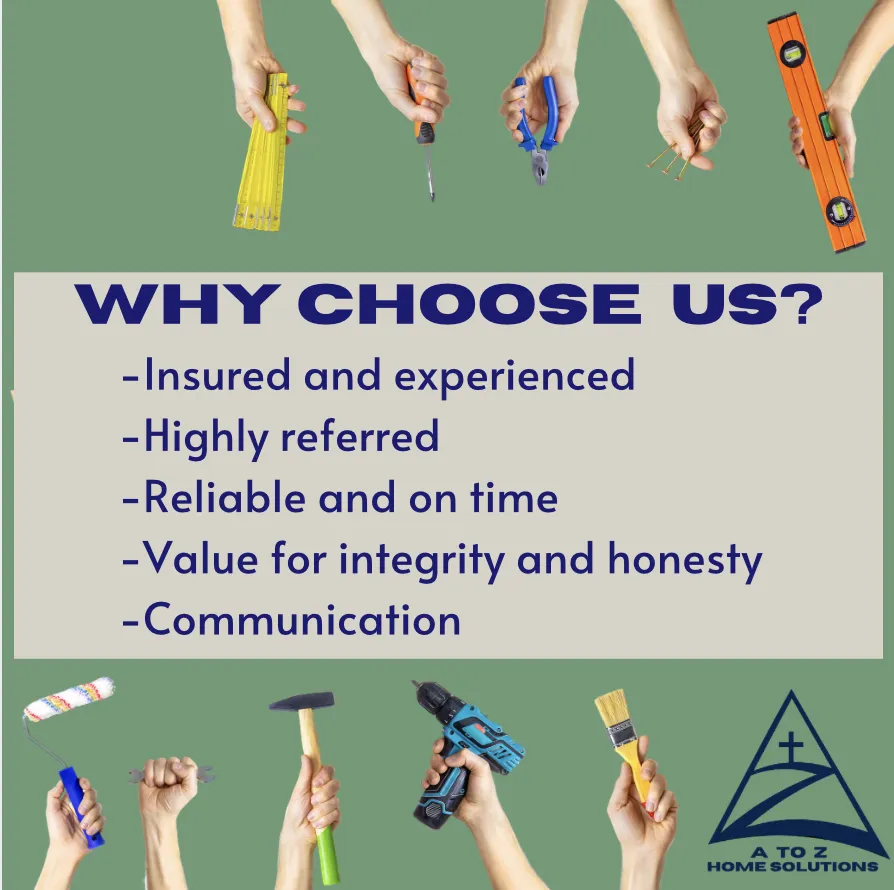 Slide of A to Z Home Solutions